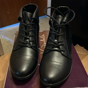 NIB black bootie